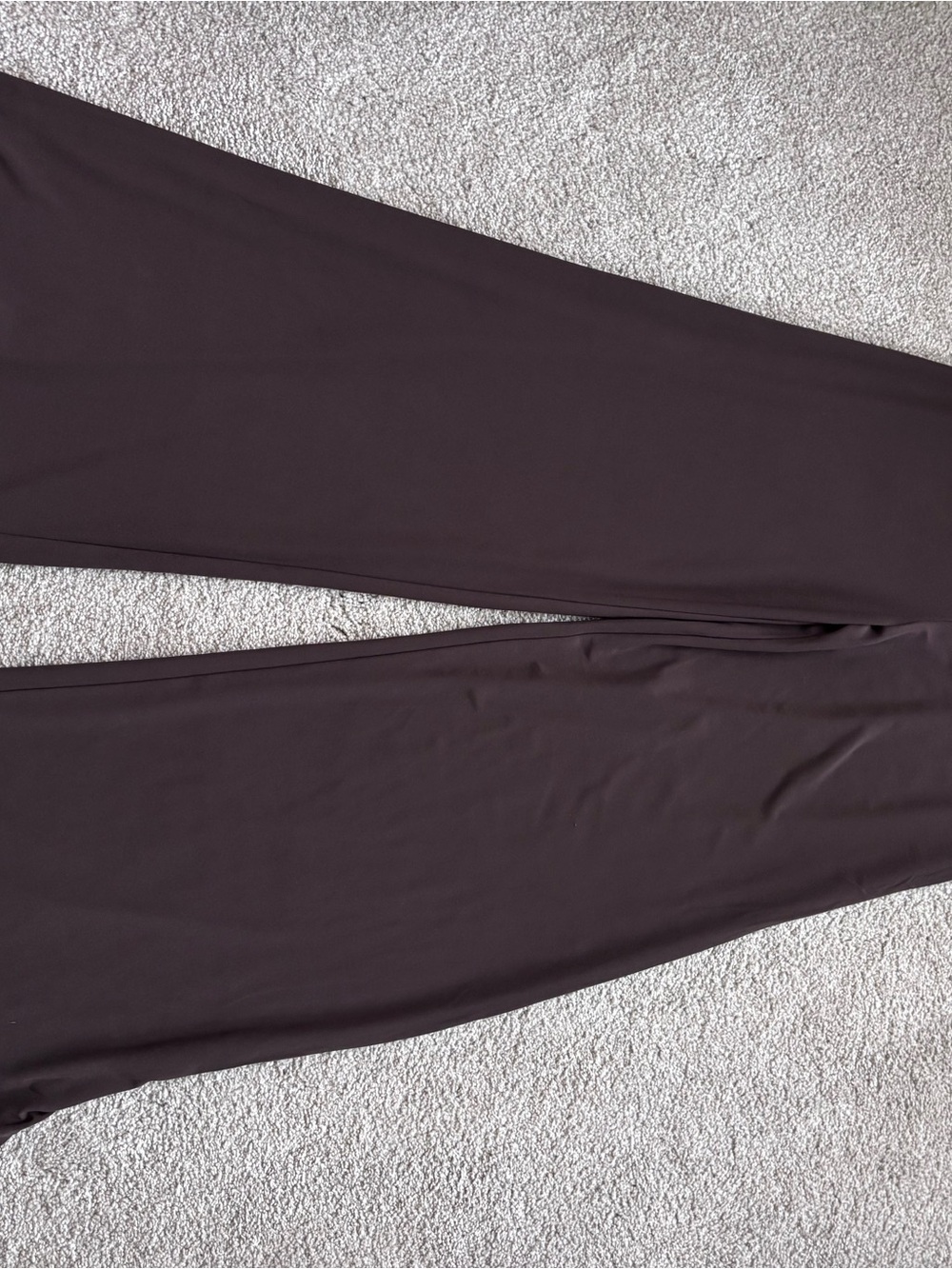 LARA Wide-Leg Pants in Deep Brown